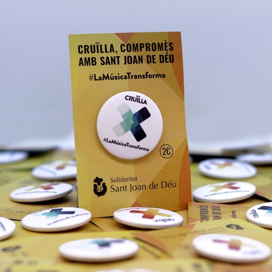 Imán solidario personalizado | Regalos solidarios para empresas