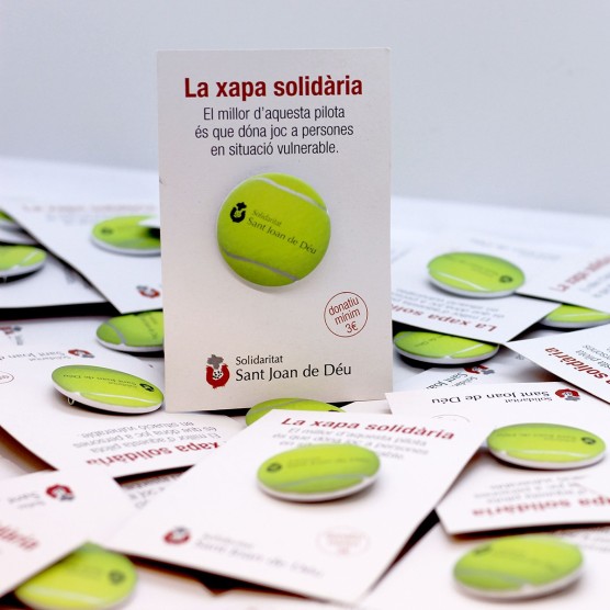 Imán solidario personalizado | Regalos solidarios para empresas