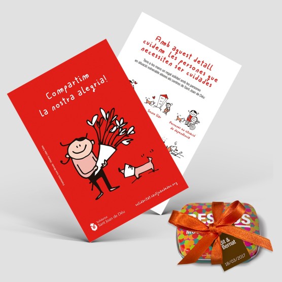 Targetes per a celebracions - pack 20 unitats