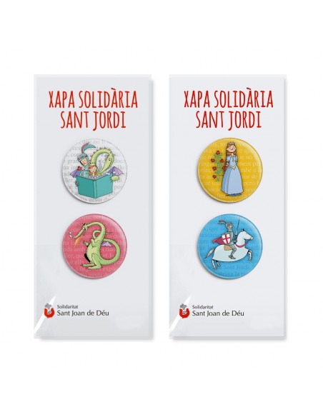 Xapes de Sant Jordi Xapes de Sant Jordi