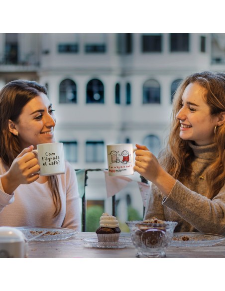 Taza solidaria SJD personalizada