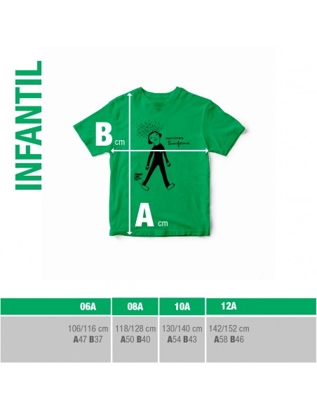 Camiseta infantil diseñada por Eva Armisén Camiseta infantil diseñada por Eva Armisén