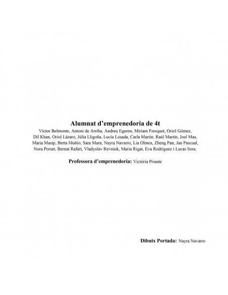 Libro Solidaritat de la Escuela Voramar Libro Solidaritat de la Escuela Voramar