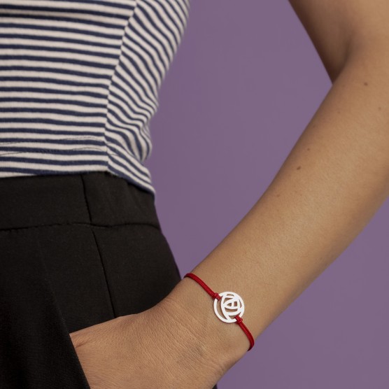 Pulsera Rosa Artesanal | Regalos Solidarios SJD 2