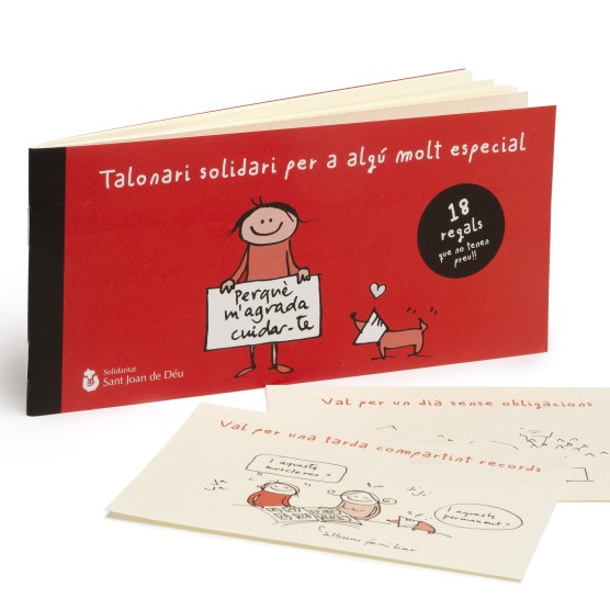 Talonario de experiencias-regalo para alguien especial
