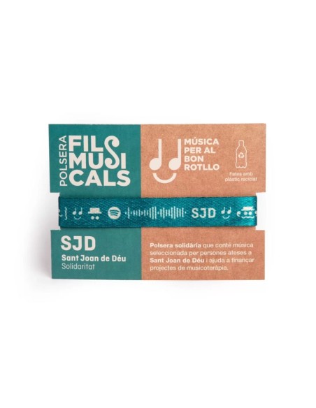 Expositor de 30 pulseras "Hilos musicales" | Cesión de producto solidario Expositor de 30 pulseras "Hilos musicales" | Cesión de producto solidario