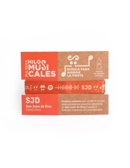 Expositor de 30 pulseras "Hilos musicales" | Cesión de producto solidario Expositor de 30 pulseras "Hilos musicales" | Cesión de producto solidario