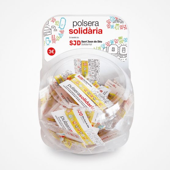 Expositor de 30 pulseras "Diversidad" | Cesión de producto solidario