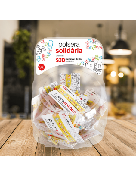 Expositor de 30 pulseras "Diversidad" | Cesión de producto solidario Expositor de 30 pulseras "Diversidad" | Cesión de producto solidario