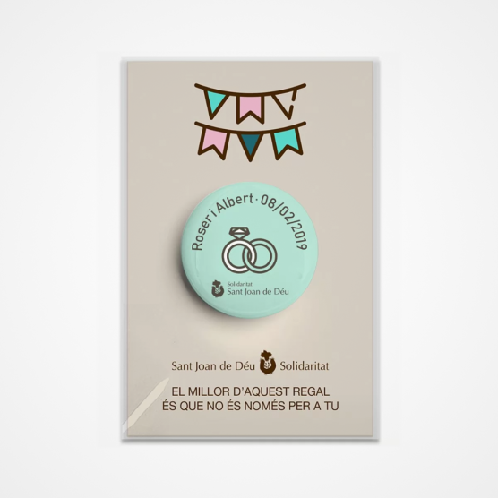 Imán personalizado para celebraciones