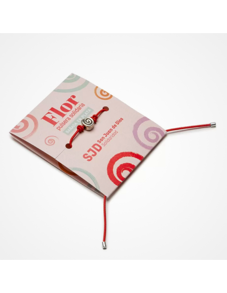 Pulsera bañada en plata Flor | Productos solidarios SJD Pulsera bañada en plata Flor | Productos solidarios SJD