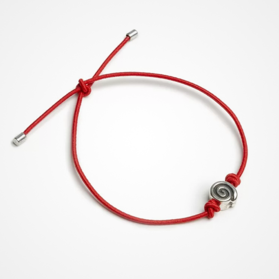 Pulsera bañada en plata Flor | Productos solidarios SJD