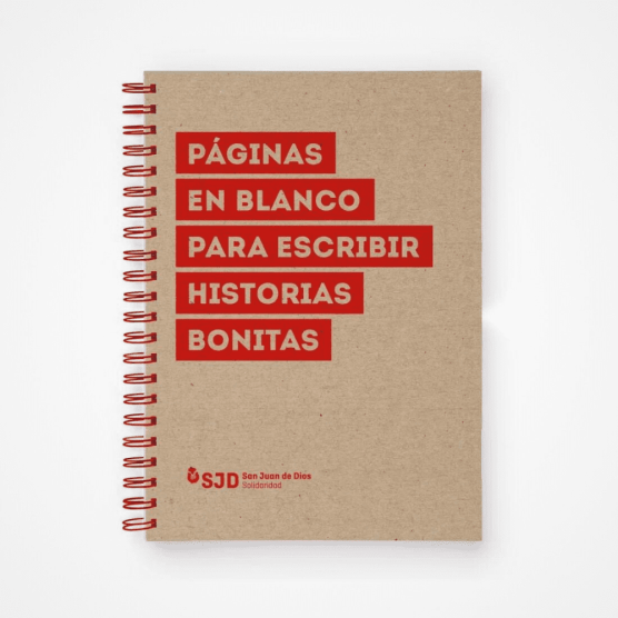 Libreta reciclada para escribir historias bonitas 2