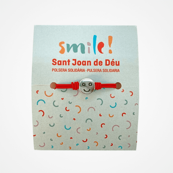 Polsera solidària Smile | Regals solidaris SJD