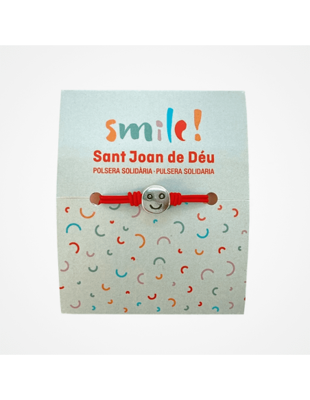 Polsera solidària Smile | Regals solidaris SJD