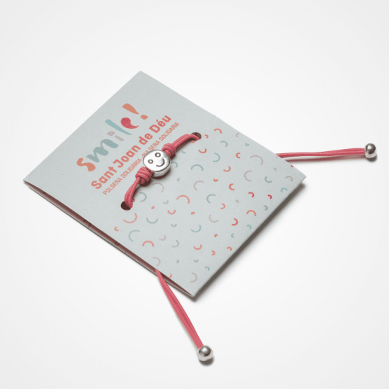 Pulsera solidaria Smile | Regalos solidarios SJD