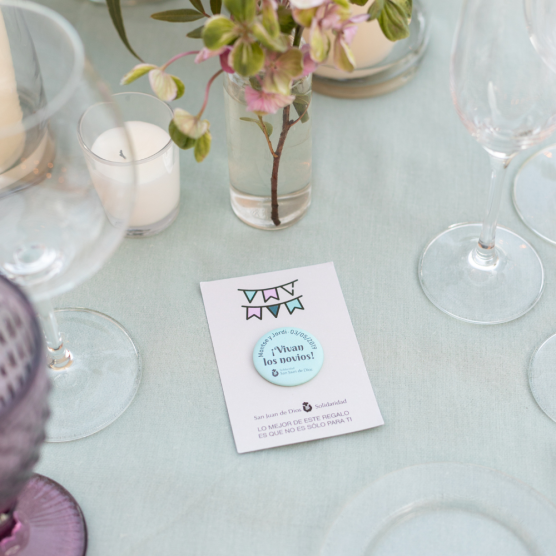 Chapa personalizada para celebraciones 2