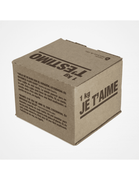 Caja de cartón Te Quiero Caja de cartón Te Quiero