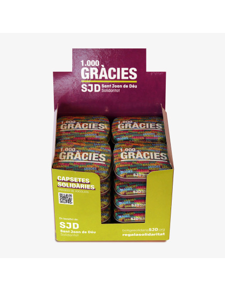 Caramels "1.000 gràcies" | Regals solidaris SJD Caramels "1.000 gràcies" | Regals solidaris SJD