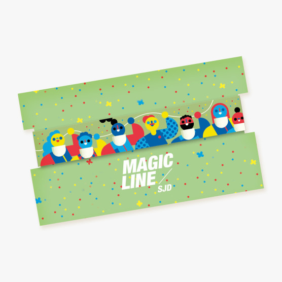 Pulsera de tela de la undecima edición de la Magic Line.