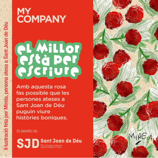 Rosa virtual personalizada