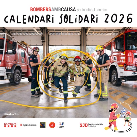 Calendari Bombers amb Causa 2026 2