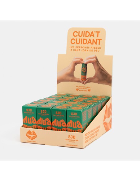MUA MUA Protector labial solidario · Pack 24